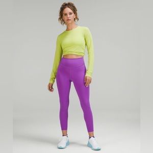 Lululemon leggings bace pace moonlight magenta